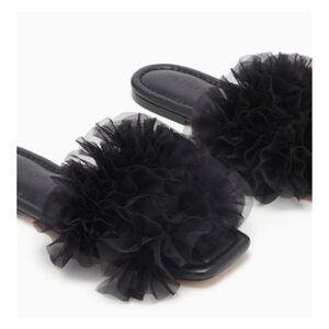 Ulla Johnson Helia Slide in Black New With Box Size 37